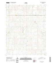 US Topo 7.5-minute map for Rush Center SW KS