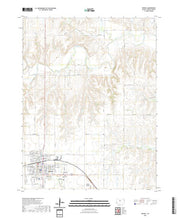 US Topo 7.5-minute map for Russell KS