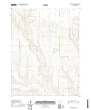 US Topo 7.5-minute map for Russell Springs NE KS