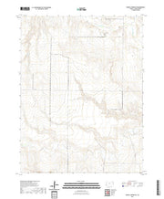 US Topo 7.5-minute map for Russell Springs SE KS