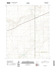 US Topo 7.5-minute map for Saunders KSCO