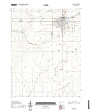 US Topo 7.5-minute map for Scott City KS