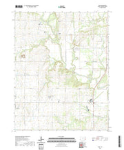 US Topo 7.5-minute map for Shaw KS