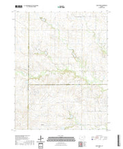 US Topo 7.5-minute map for Shaw Creek KS