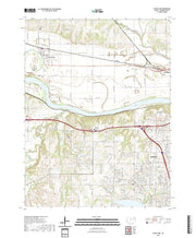 US Topo 7.5-minute map for Silver Lake KS