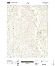 US Topo 7.5-minute map for Soldier Creek SW KS