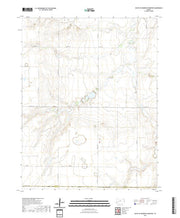 US Topo 7.5-minute map for South of Eminence Cemetery KS