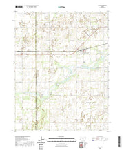 US Topo 7.5-minute map for Sylvia KS