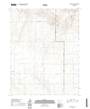 US Topo 7.5-minute map for Syracuse East SE KS