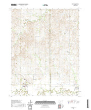 US Topo 7.5-minute map for Tescott KS