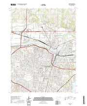 US Topo 7.5-minute map for Topeka KS