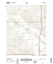 US Topo 7.5-minute map for Trenton KS