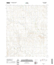 US Topo 7.5-minute map for Utica SE KS