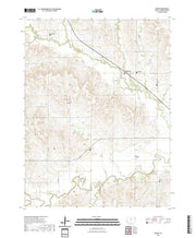 US Topo 7.5-minute map for Vesper KS