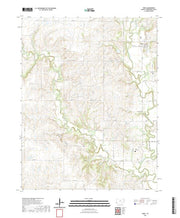 US Topo 7.5-minute map for Virgil KS