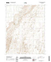 US Topo 7.5-minute map for Wagon Bed Spring SW KS