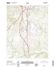 US Topo 7.5-minute map for Wakarusa KS