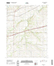 US Topo 7.5-minute map for Waverly NW KS