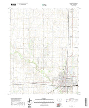 US Topo 7.5-minute map for Wellington KS