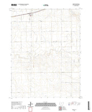 US Topo 7.5-minute map for Weskan KS