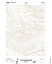 US Topo 7.5-minute map for Weskan NW KS