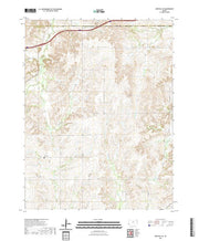 US Topo 7.5-minute map for Westfall SE KS