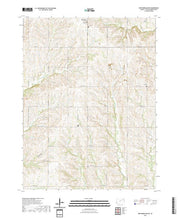 US Topo 7.5-minute map for Westmoreland NE KS