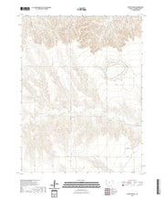 US Topo 7.5-minute map for White Canyon KS