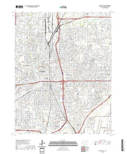 US Topo 7.5-minute map for Wichita East KS