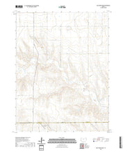 US Topo 7.5-minute map for Wild Horse Draw KS