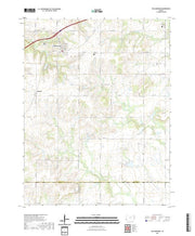 US Topo 7.5-minute map for Williamsburg KS