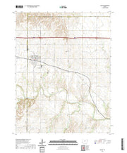 US Topo 7.5-minute map for Wilson KS