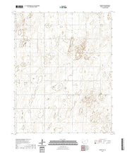 US Topo 7.5-minute map for Woods SW KS