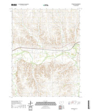 US Topo 7.5-minute map for Woodston NW KS