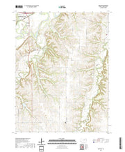 US Topo 7.5-minute map for Wreford KS