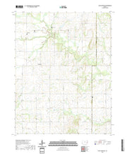 US Topo 7.5-minute map for Yates Center SE KS