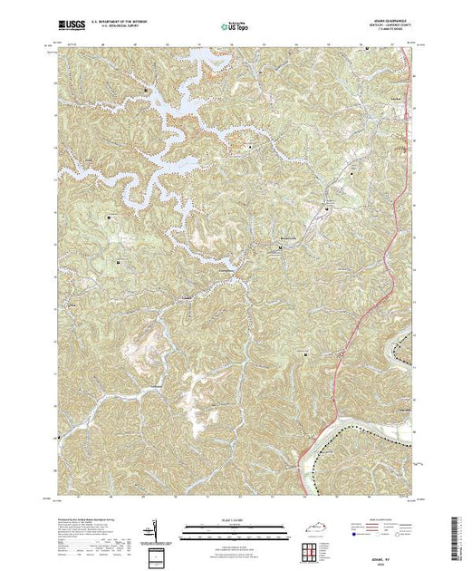 Kentucky Topographic Maps – Tagged 