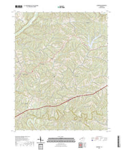 US Topo 7.5-minute map for Ashbrook KY