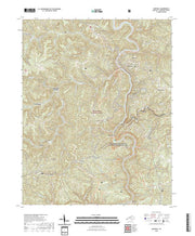 US Topo 7.5-minute map for Barthell KY