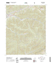 US Topo 7.5-minute map for Benham KYVA