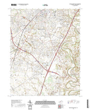 US Topo 7.5-minute map for Bowling Green South KY