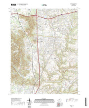 US Topo 7.5-minute map for Brooks KY