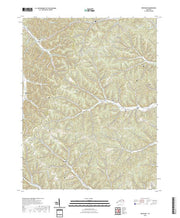 US Topo 7.5-minute map for Brushart KY