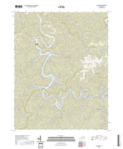 US Topo 7.5-minute map for Buckhorn KY