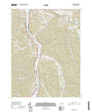 US Topo 7.5-minute map for Burnaugh KYWV