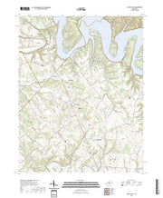 US Topo 7.5-minute map for Cane Valley KY