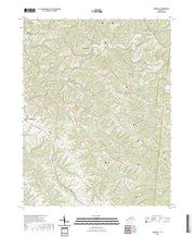 US Topo 7.5-minute map for Cardwell KY