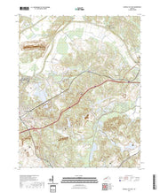 US Topo 7.5-minute map for Central City East KY