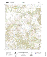 US Topo 7.5-minute map for Curdsville KY