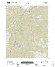 US Topo 7.5-minute map for Dorton KY